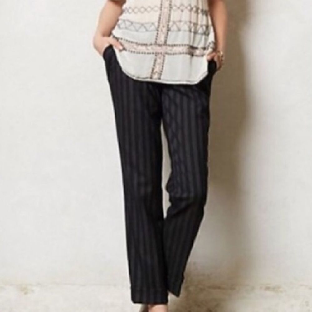 NWOT Anthropologie  Cartonnier Black Pants